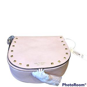 NWT Victoria's Secret dusty rose vegan leather purse